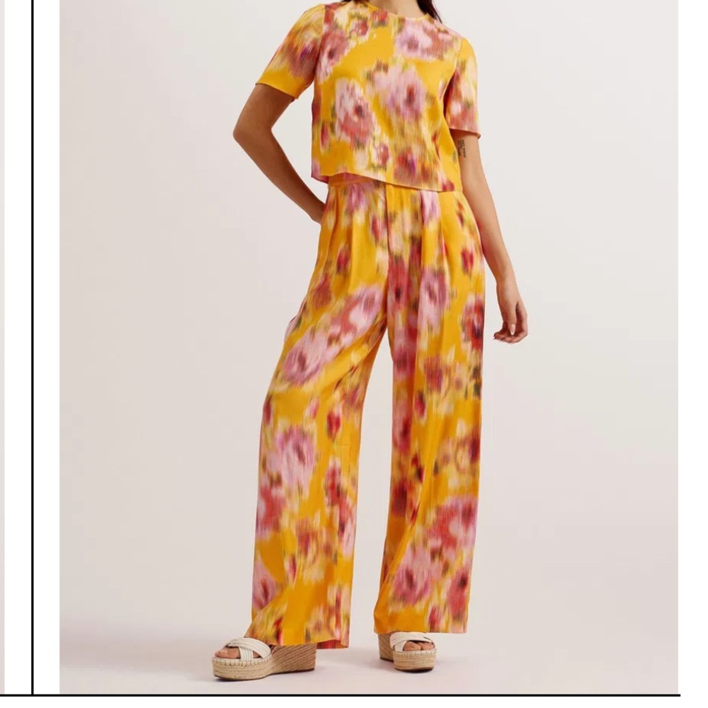 NWT Ted Baker Hitaku Abstract Print set size 0